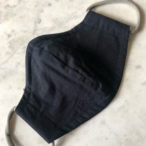 Black cotton- Breathable cotton mask